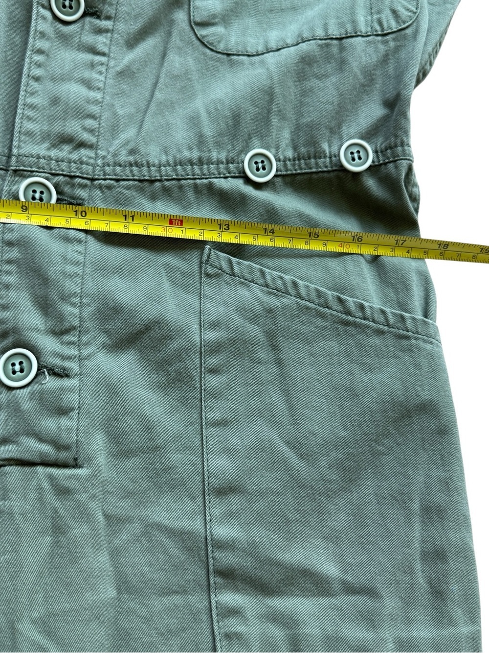 Pistola Utility Jumpsuit Green Short Sleeve Workwear Boiler Suit Cargo Style S - Picture 10 of 16